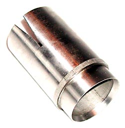 Photograph of finished metal tube inserts and ferrules manufactured by NS Industries