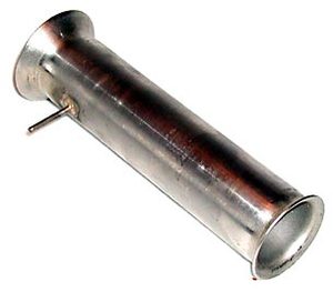 Photograph of manufactured tube inserts and ferrules of varying diameters