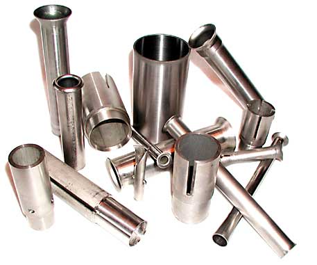 Bundle of metal tube inserts manufactured by NS Industries
